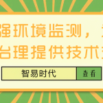 加強(qiáng)環(huán)境監(jiān)測(cè)，為環(huán)境治理提供技術(shù)支撐